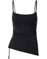 AMADAWEAR - Mira Asymmetric Tank Top - Lyst
