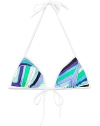 Emilio Pucci - プリント ビキニトップ - Lyst