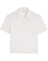Jil Sander - Wool Polo Shirt - Lyst