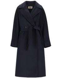 Weekend by Maxmara - Manteau Resina À Boutonnière Croisée En Laine - Lyst