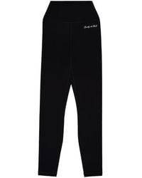 Sporty & Rich - Logo-Print Leggings - Lyst