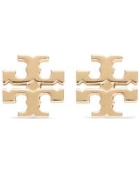 Tory Burch - Pendientes Miller Con Logo Con Apliques - Lyst