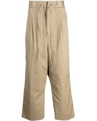 TAKAHIROMIYASHITA TheSoloist. - Drawstring-waist Drop-crotch Trousers - Lyst