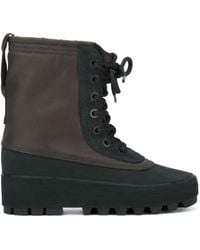 Yeezy 950 Boot-Style High-Top Sneakers - Brown