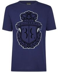 Billionaire - Crest-Print T-Shirt - Lyst