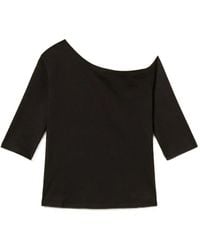 Twinset - Asymmetric Collar T-Shirt - Lyst