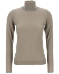 Brunello Cucinelli - Cashmere Turtle Neck Pull - Lyst