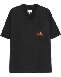 Rhude - American Spirit Logo-Print Chest-Pocket T-Shirt - Lyst
