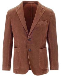 Al Duca d'Aosta - Single-Breasted Jacket - Lyst