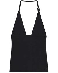 Courreges - Bikini-Style Jersey Top - Lyst