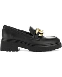 Gabor - Chain-Detail Loafers - Lyst