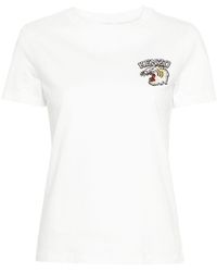 KENZO - Tiger Varsity T-Shirt aus Bio-Baumwolle - Lyst