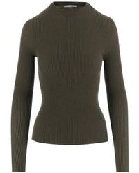 Oliver Lattughi - Ribbed-Knit Crew-Neck Sweater - Lyst