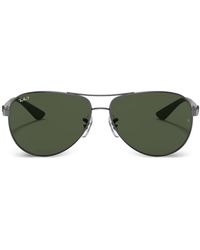 Ray-Ban - Double-Bridge Pilot-Frame Sunglasses - Lyst