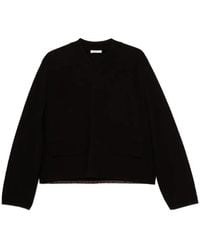 Rier - Kragenlose Jacke Aus Filz - Lyst