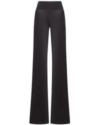 Rick Owens - Bias Ribbed Waistband Trousers - Lyst