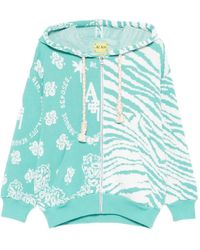 Al Ain - Animalier Floral Cardigan - Lyst