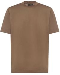 Giuliano Galiano - Cotton T-Shirt - Lyst