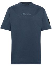 A_COLD_WALL* - T-shirt Discourse à logo imprimé - Lyst