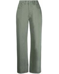 Boyish - Vaqueros Rectos Con Parche Del Logo - Lyst