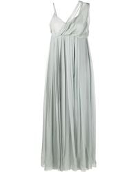 Erika Cavallini Semi Couture - Draped-Detail One-Shoulder Dress - Lyst