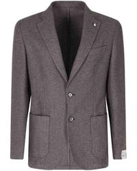 L.B.M. 1911 - Single-Breasted Wool Blazer - Lyst