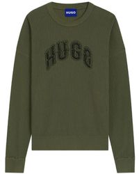 HUGO - Oversized-Fit Sweater - Lyst