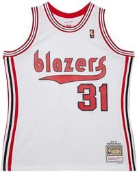Mitchell & Ness - X Nba Portland Trail Blazers Sebastian Telfair Tank Top - Lyst