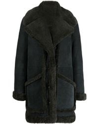 Zadig & Voltaire - Laury Shearling Coat - Lyst