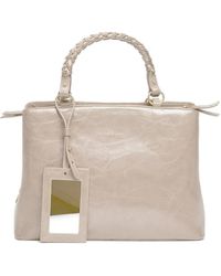 John Richmond - Braided-Handle Leather Tote Bag - Lyst