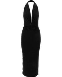 ANDAMANE - Abito Elegante Con Scollo All'Americana - Lyst