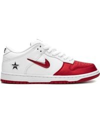 Nike - X Supreme Sb Dunk Low "Jewel Swoosh/ Sneakers - Lyst