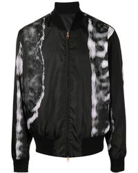 Dunhill - Graphic-print Detail Bomber Jacket - Lyst