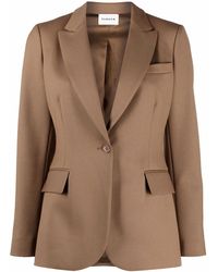 P.A.R.O.S.H. - Single-Breasted Tailored Blazer - Lyst