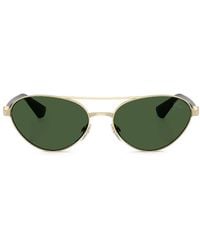 Burberry - Be3165 Pilot-Frame Sunglasses - Lyst