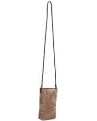 Brunello Cucinelli - Bc Duo Monili-Embellished Suede Cross Body Bag - Lyst