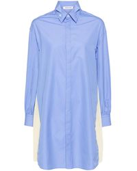 Undercover - Panelled Cotton Shirt - Lyst
