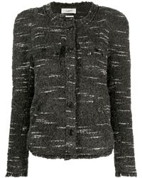 Isabel Marant - Button-front Tweed Jacket - Lyst