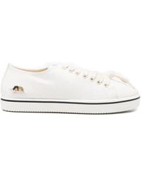 Fiorucci - Angel-Patch Canvas Sneakers - Lyst