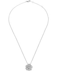 Leo Pizzo - 18Kt Flora Diamond Necklace - Lyst