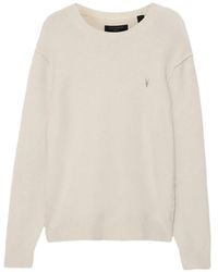 AllSaints - Statten Ramskull Trui Van Wolblend - Lyst