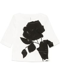 Liviana Conti - Camiseta con estampado floral - Lyst