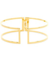 Elisabetta Franchi - Circular Logo Necklace - Lyst