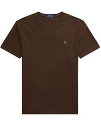 Polo Ralph Lauren - Logo-Detail Cotton T-Shirt - Lyst
