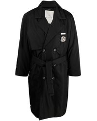 Song For The Mute - Double-breasted Trench Coat - Lyst