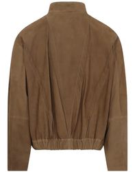 giorgio-armani-brown-Leather-