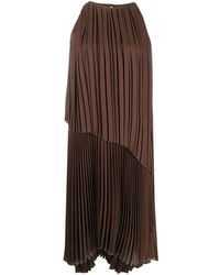 Fabiana Filippi - Robe plissée à design asymétrique - Lyst