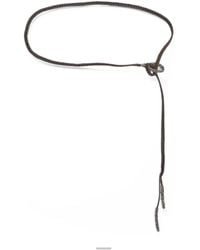 Antonelli - Ceinture Tressée Ornée De Perles - Lyst