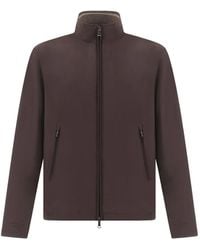 Paul & Shark - Ultralight Microfiber Blouson Jacket - Lyst