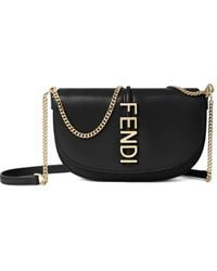 Fendi - Graphy Leather Mini Bag - Lyst